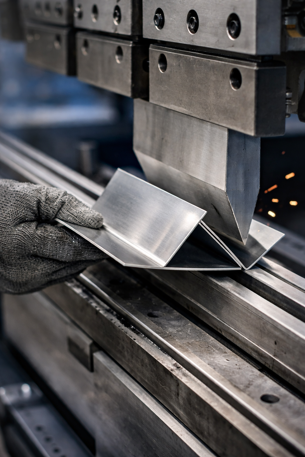 خم و برش ورق استیل