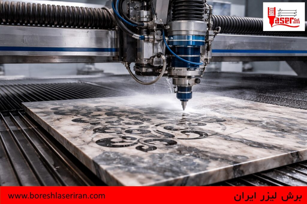 برش سنگ با واترجت