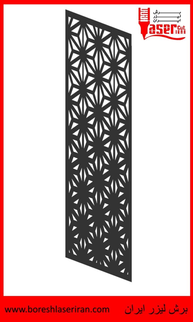 دانلود نقشه رایگان طرح درب برش لیزری