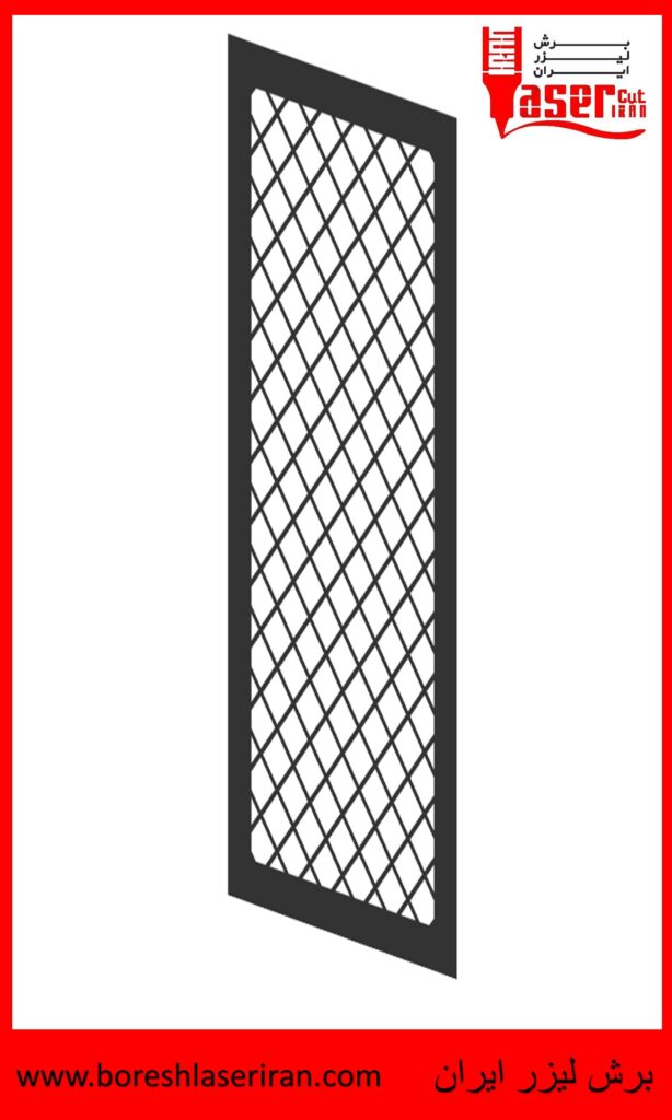 دانلود نقشه رایگان طرح درب برش لیزری