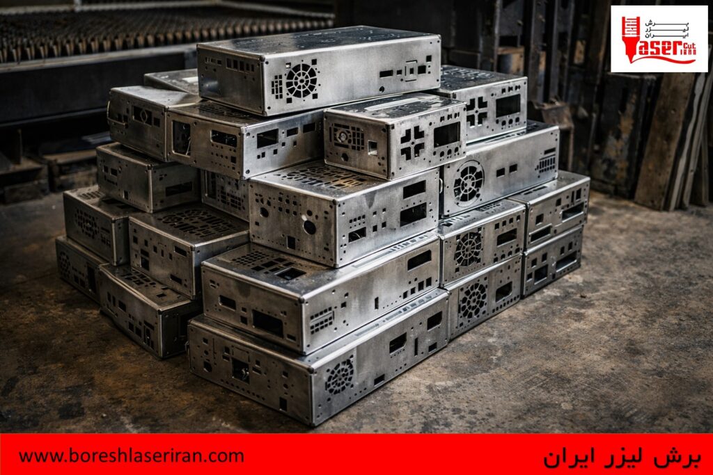 برش جعبه فلزی