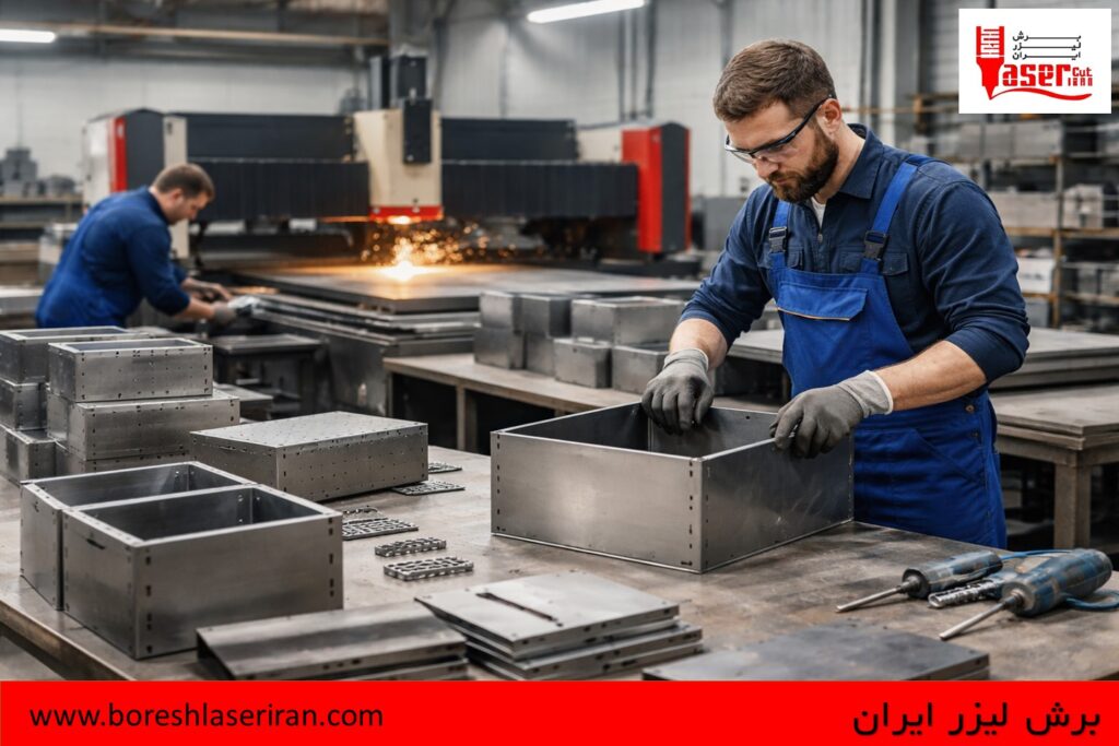 تولید جعبه فلزی